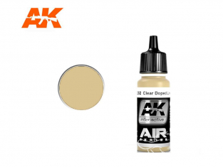 Ak interactive peinture acrylique Air AK2292 Clear Doped Linen Version 2 17ml