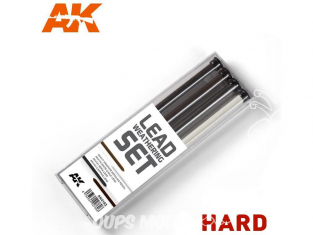 Ak interactive AK4188 Set de Crayons de détail Durs - Hard