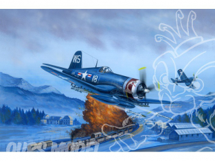 Hobby boss maquette avion 80387 F4U-4 Corsair Late version 1/48