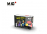MIG Productions by AK MP35-414 Set bidons Toxiques &amp; déchets 1/35