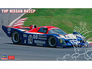 Hasegawa maquette voiture 20404 YHP Nissan R92CP 1/24