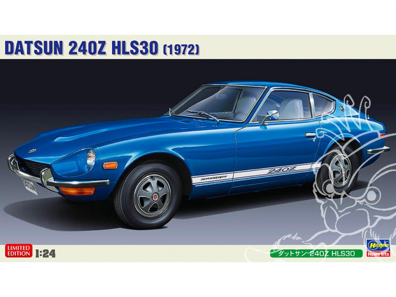 Hasegawa maquette voiture 20405 Datsun 240Z HLS30 conduite a droite 1/24