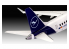 Revell maquette model set avion 03883 Embraer 190 Lufthansa &quot;New Livery&quot; 1/144