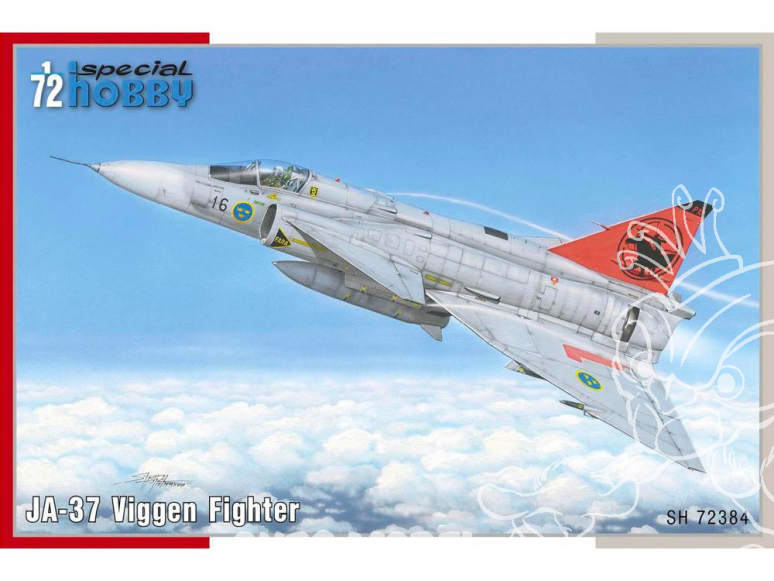 Special Hobby maquette avion 72338 JA-37 Viggen Fighter 1/72
