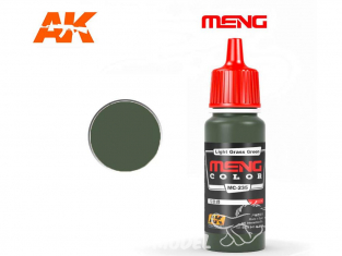 Meng Color peinture acrylique MC-235 Vert herbe clair 17ml