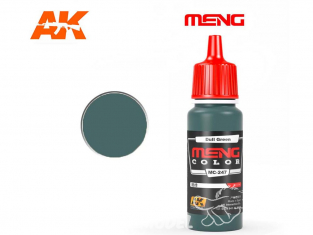 Meng Color peinture acrylique MC-247 Vert terne 17ml