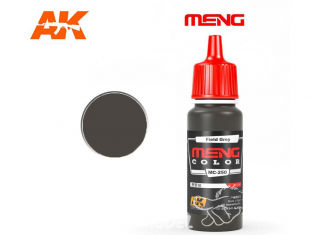 Meng Color peinture acrylique MC-250 Gris champ 17ml