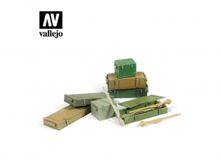 Vallejo Bases de diorama SC222 BSet Panzerfaust 60 M 1/35