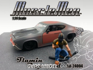 American Diorama figurine AD-24004 Muscle Men - Flamin Raymond 1/24