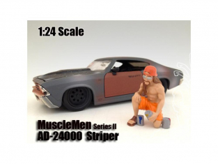 American Diorama figurine AD-24000 Muscle Men II - Striper 1/24