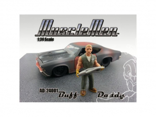 American Diorama figurine AD-24001 Muscle Men - Buff Daddy 1/24