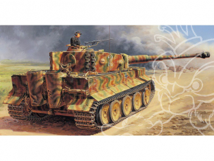 ITALERI maquette militaire 6507 Pz.Kpfw.VI Tiger I Ausf.E Milieu de Production 1/35