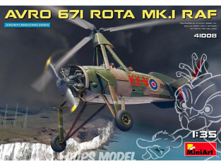Mini Art maquette avion 41008 AVRO 671 ROTA MK.I RAF 1/35