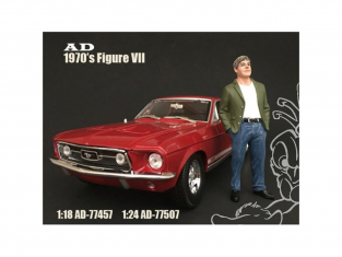 American Diorama figurine AD-77507 Figurine 70's VII 1/24