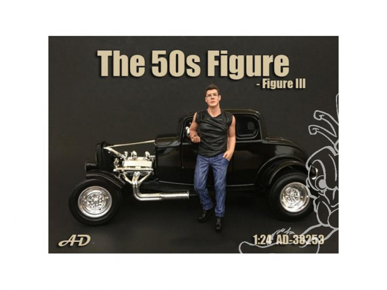 American Diorama figurine AD-38253 Figurine 50's Style III 1/24