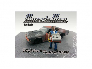 American Diorama figurine AD-24002 Muscle Men - Bigblock Bubba 1/24