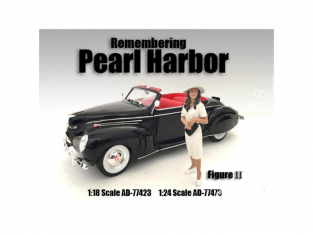American Diorama figurine AD-77473 Souvenir de Pearl Harbor II 1/24