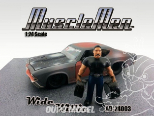 American Diorama figurine AD-24003 Muscle Men - Wide Willie 1/24