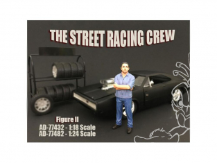 American Diorama figurine AD-77482 Street Racing Crew II 1/24