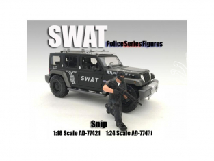 American Diorama figurine AD-77471 SWAT Team - Snip 1/24