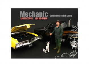 American Diorama figurine AD-77498 Client Patrick & Chien 1/24