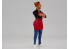 American Diorama figurine AD-38442 Food Truck Chef - Gloria 1/24