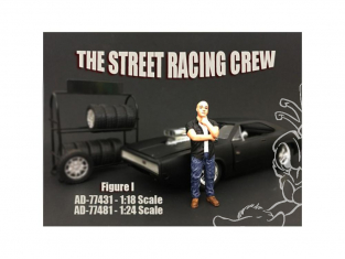 American Diorama figurine AD-77481 Street Racing Crew I 1/24