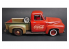 AMT maquette voiture 1144 Camionnette Ford F-100 &quot;Coca-Cola&quot; de 1953 avec machine à coke moulée et chariot 1/25