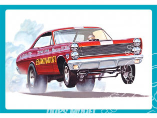 AMT maquette voiture 1151 Dyno Don Nicholson's 1967 Mercury Cyclone Eliminator II A/FX Funny Car 1/25