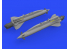Eduard kit d&#039;amelioration avion brassin 648501 Missiles Kh-23M 1/48