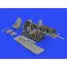 Eduard kit d'amelioration avion brassin 648489 Cockpit P-51D-5 Eduard 1/48