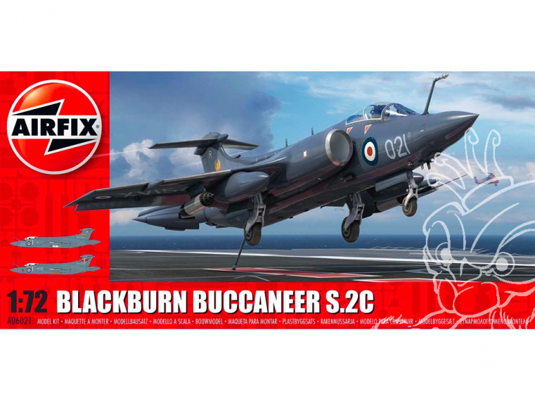 Airfix maquette avion A06021 Blackburn Buccaneer S Mk.2 RN 1/72