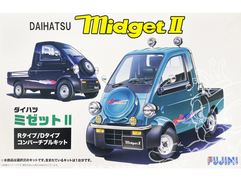 Fujimi maquette voiture 39091 Daihatsu Midget II Type D / Type R 1/24