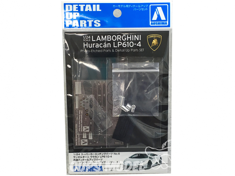 Aoshima maquette voiture 17081 Kit d'amélioration Lamborghini Huracan LP610-4 1/24