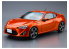 Aoshima maquette voiture 51528 Toyota GT86 2012 3en1 1/24