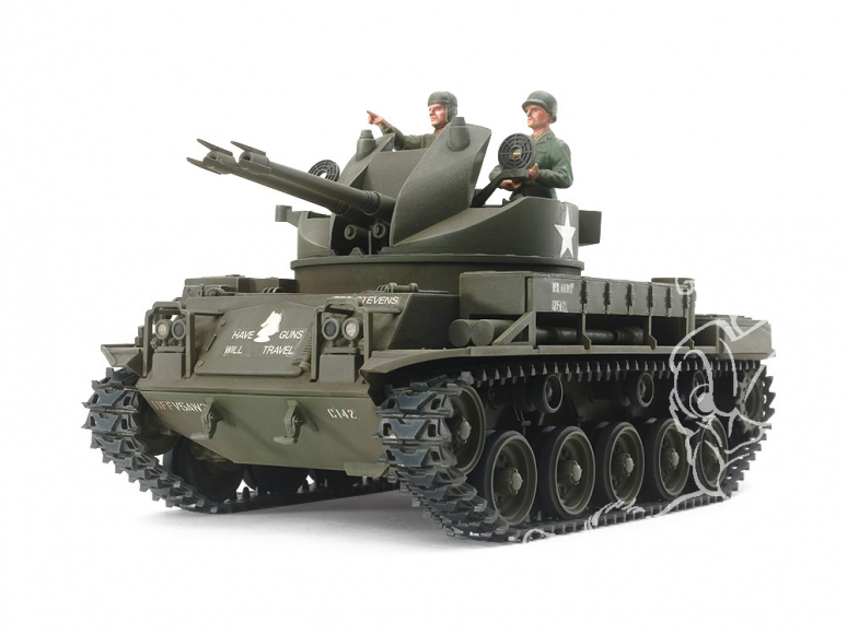 TAMIYA maquette militaire 35161 M42 Duster 1/35