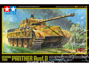 TAMIYA maquette militaire 32597 GERMAN TANK PANTHER Ausf.D 1/48