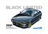 Aoshima maquette voiture 54819 Toyota AE86 Trueno Sprinter GT-APEX Black Limited 1986 1/24