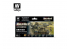 Vallejo Set Wargames Color Series 70222 WWIII Blindés Britannique et Infanterie 8 pots de peintures 17ml