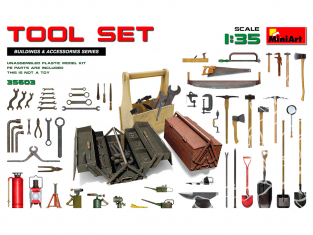 Mini Art maquette militaire 35603 JEU D'OUTILS 1/35