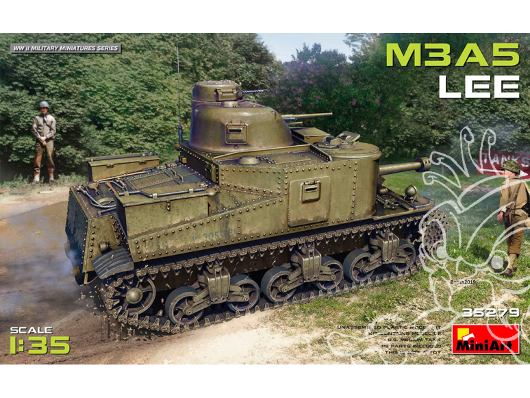 Mini Art maquette militaire 35279 M3A5 LEE 1/35