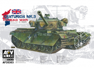 AFV maquette militaire AF35303 Centurion MK.3 guerre de corée 1/35