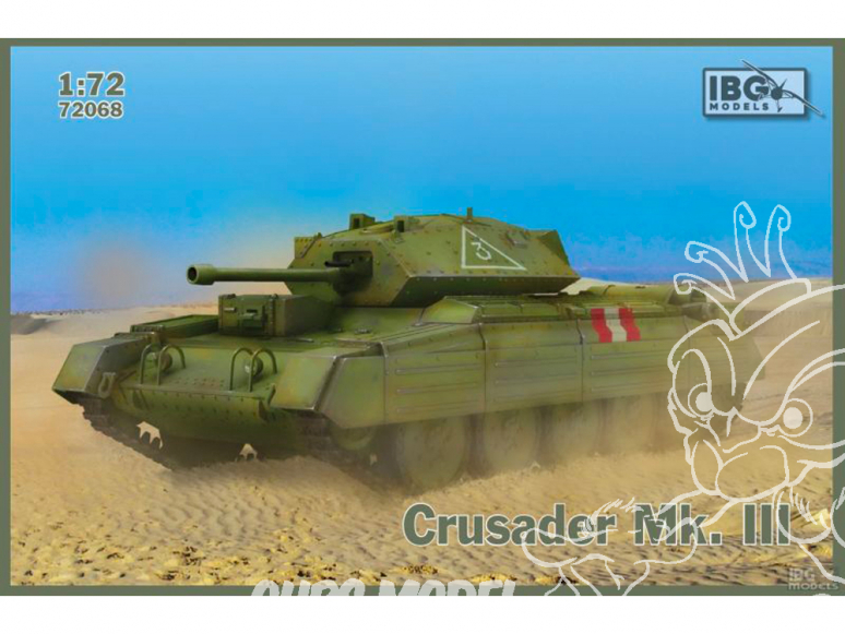 IBG maquette militaire 72068 Crusader Mk.III 1/72