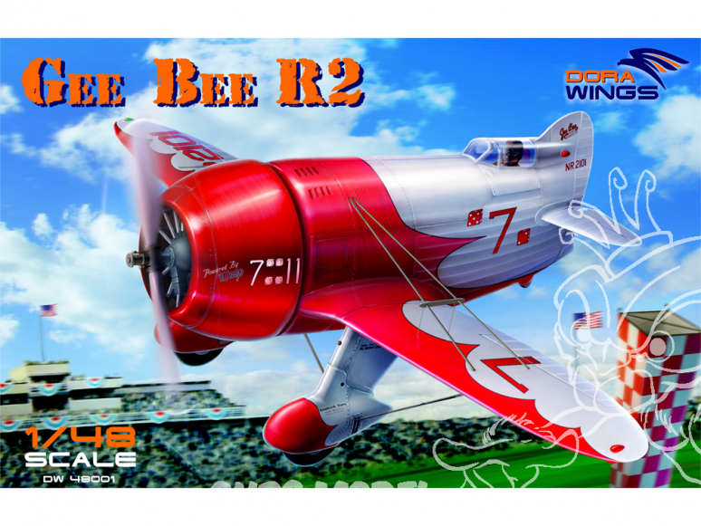 Dora Wings maquette avion DW48001 Gee Bee R2 1/48