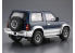 Aoshima maquette voiture 56974 Mitsubishi V24WG Pajero Top Wide XR-II 1991 1/24