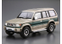 Aoshima maquette voiture 57100 Mitsubishi Pajero V43W Super Exceed 1991 1/24