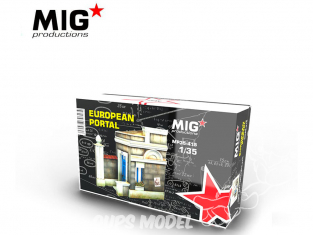 MIG Productions by AK MP35-415 Portail Européen 1/35