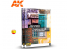 Ak Interactive livre Learning Series 9 AK257 Guide Ultime Comment faire des Batiments de Dioramas en Espagnol