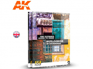Ak Interactive livre Learning Series 9 AK256 Guide Ultime Comment faire des Batiments de Dioramas en Anglais