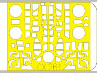 Eduard Express Mask cx261 JU88A 1/72